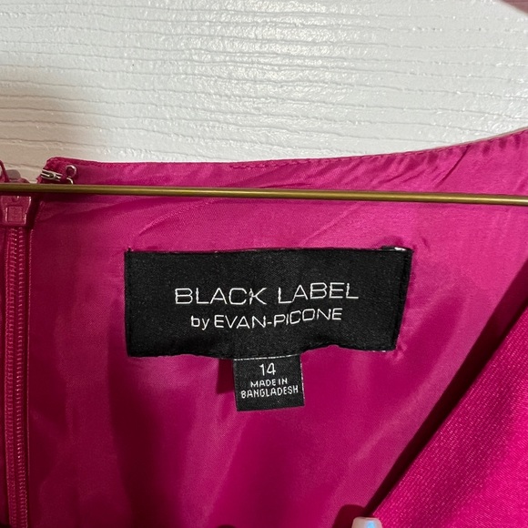 Evan Picone Black Label Sheath Dress with matching blazer - Picture 3 of 13